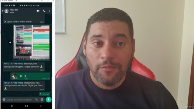 Chatbot para Whatsapp Sem Programação Focado em Negócios – Screenshot 4