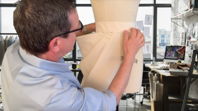 Pattern Making AND Advanced Draping PART 5 - Fashion Design – Screenshot 3