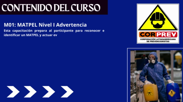 Seguridad con materiales peligrosos MATPEL Nivel 1 Y 2 – Screenshot 3
