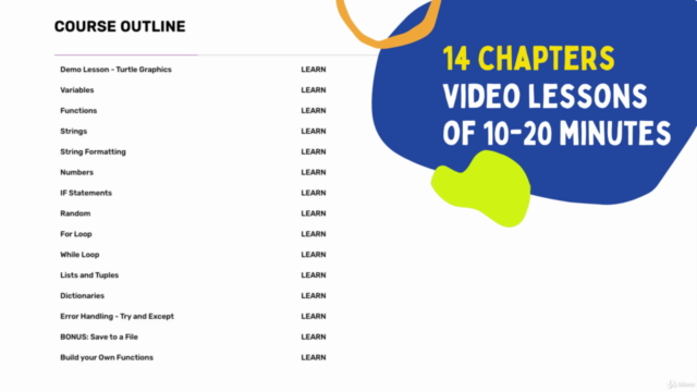 Teach Python to Kids Age 11 to 13 – Screenshot 3