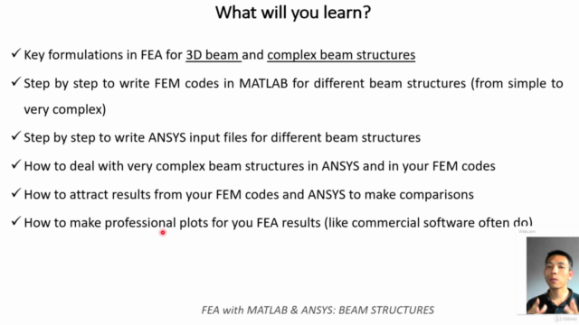 Finite Element Analysis with MATLAB & ANSYS: BEAM STRUCTURES - Screenshot_02