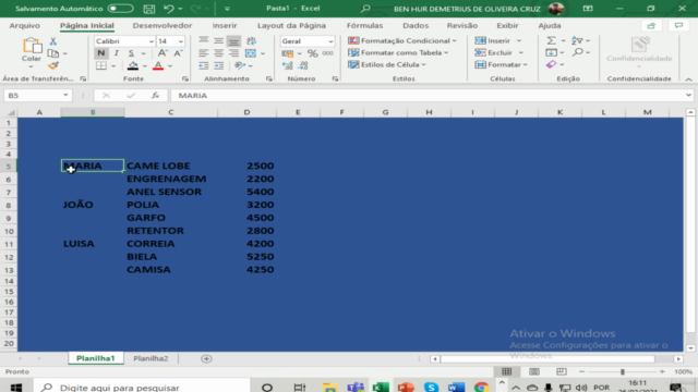 Excel - Modelando 50 Gráficos Expert & Power BI iniciantes - Screenshot_01