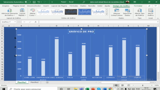 Excel - Modelando 50 Gráficos Expert & Power BI iniciantes - Screenshot_04