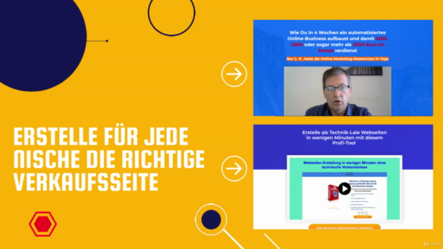 Der Websitebuilder , verkaufsoptimierte Webseiten erstellen – Screenshot 4