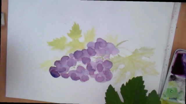 STRESS Buster. Paint some GRAPES, 3 colours, lots of water. – Screenshot 2