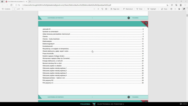 Elektronika od podstaw 2 – Screenshot 1