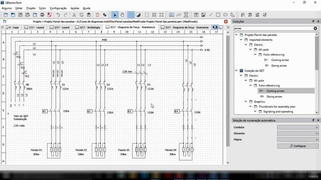 Diagrama elétrico multifilar do básico ao avançado – Screenshot 4