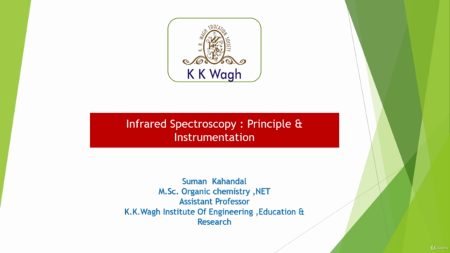 Infrared Spectroscopy : Principle & Instrumentation – Screenshot 1