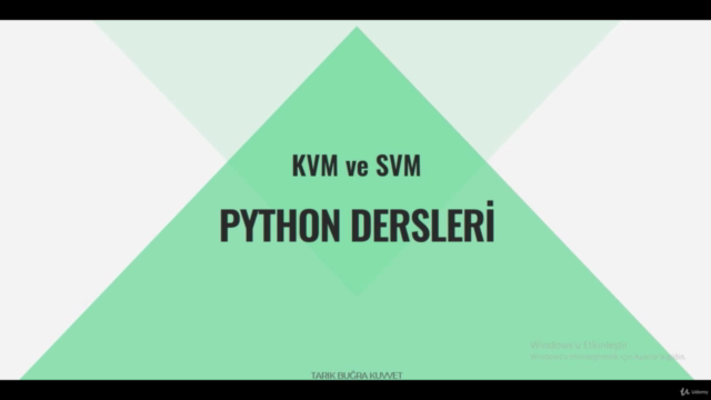 Sıfırdan Uygulamalı Temel Python Dersleri - SVM Yöntemi – Screenshot 1