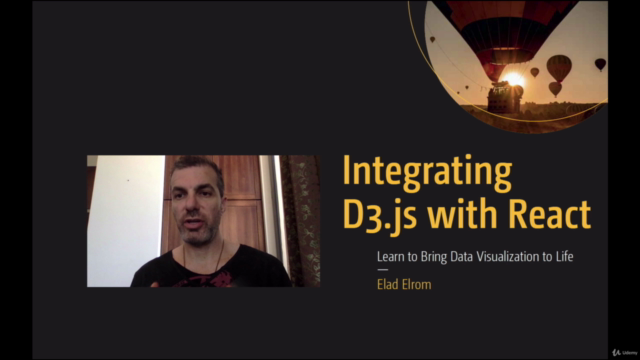 Integrating d3.js with React – Screenshot 2