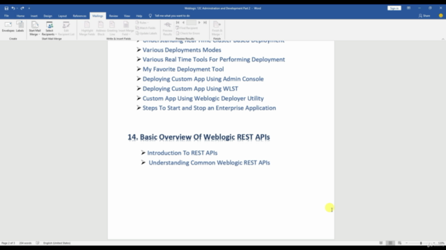 WebLogic 12C Administration & Development 1z0-599/133[Part2] – Screenshot 3
