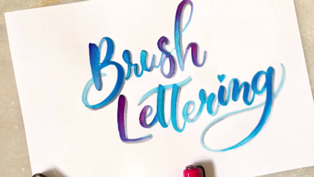 Brush Lettering Beginners Guide || Free Worksheets – Screenshot 1