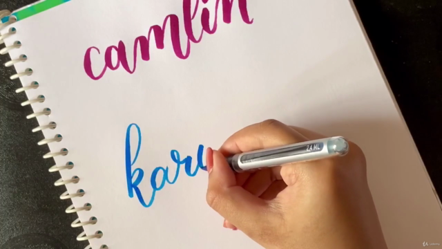 Brush Lettering Beginners Guide || Free Worksheets – Screenshot 2
