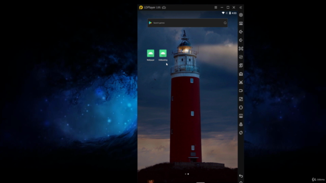 build a wallpaper App with Slide intro in android studio – Screenshot 1