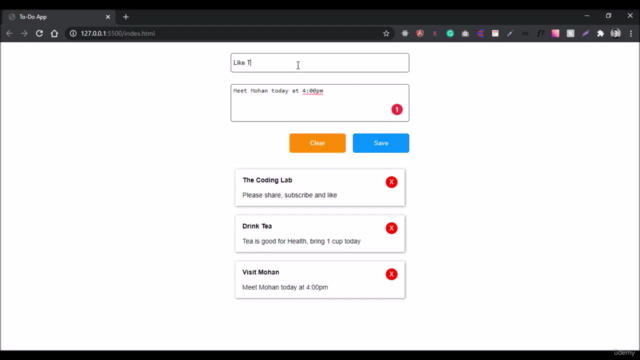 Implement Most In-demand JavaScript Projects for Interviews – Screenshot 3