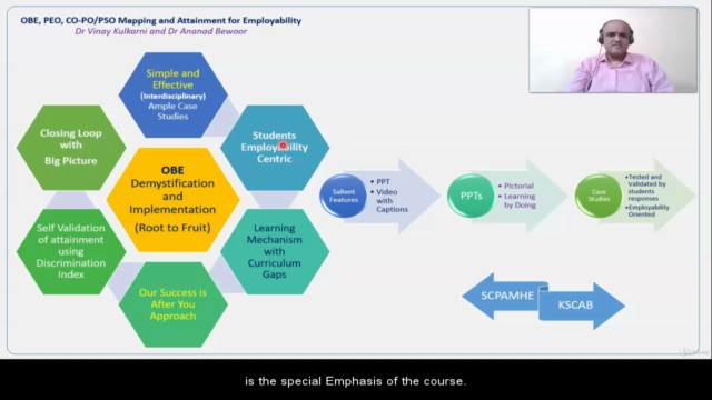 OBE : PEO, CO-PO/PSO Mapping & Attainment for Employability – Screenshot 2