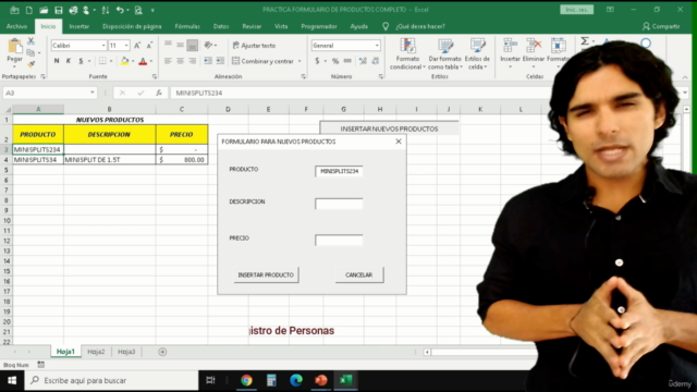 Curso práctico de macros en Excel – Screenshot 1