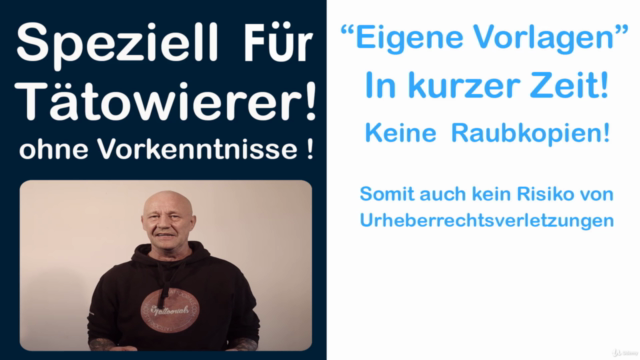 Tattoo Vorlagen erstellen mit Photoshop für Tätowierer. – Screenshot 2