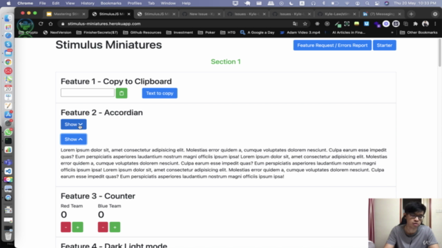 Mastering StimulusJS 2.0.0 by building 15+ projects – Screenshot 4