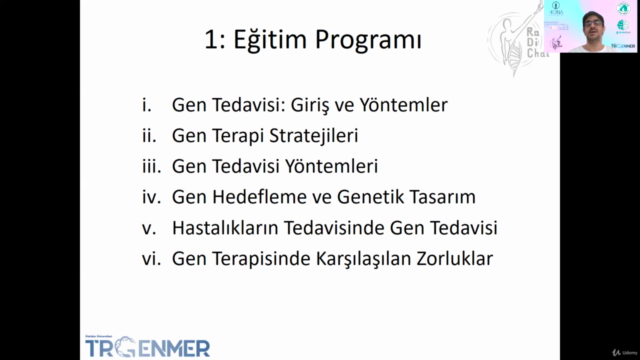 Genetik Tedavi Yaklaşımları Eğitimi – Screenshot 1