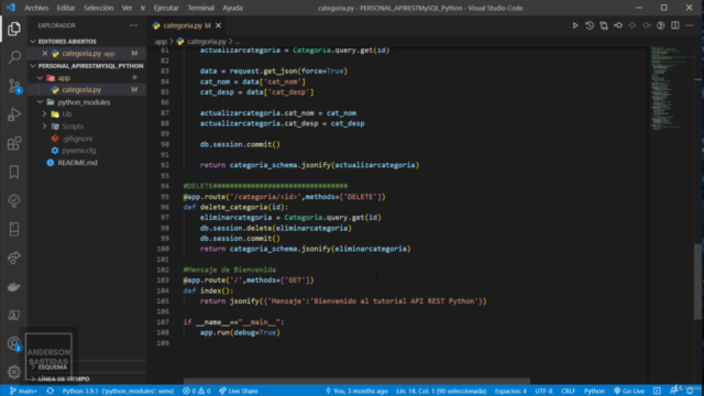 Crea APIREST fácilmente con Python, PHP, Laravel o NodeJS - Screenshot_03