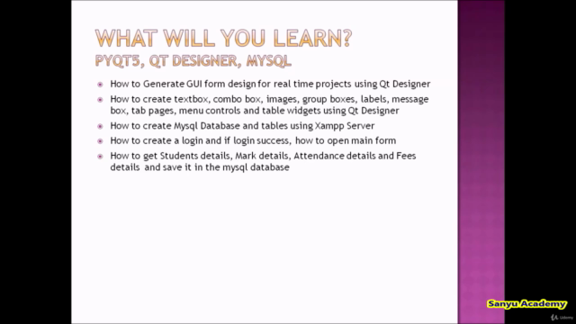 Build Complete School Management Software | Python PyQt5 SQL – Screenshot 2