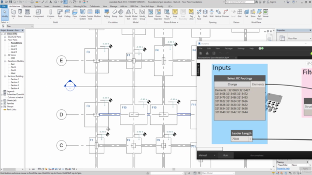 Dynamo For Revit Structure - Essentials [EN] – Screenshot 1