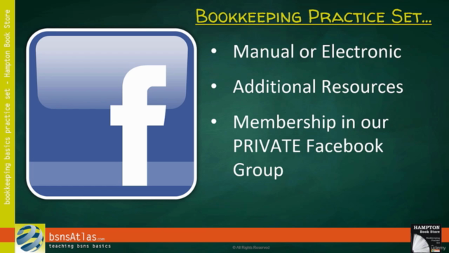 Manual Bookkeeping Practice Set • Hampton Book Store – Screenshot 3