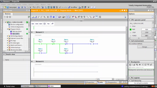 TIA PORTAL PLC Programming Course – Screenshot 1