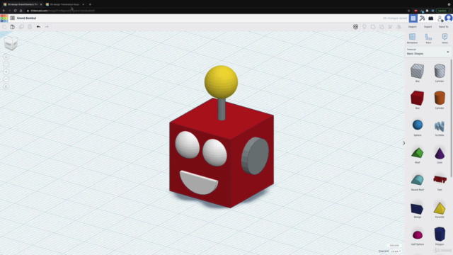 Getting Started with TinkerCAD – Screenshot 4