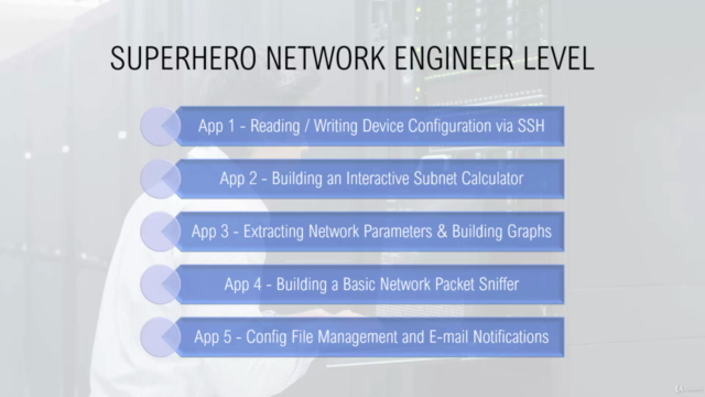 Build 10 Network Applications with Python – Screenshot 4
