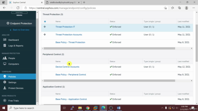 Sophos Central Endpoint Security with EDR – Screenshot 4