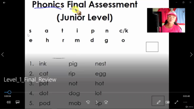 Phonics Level 1-3 (Full) – Screenshot 2