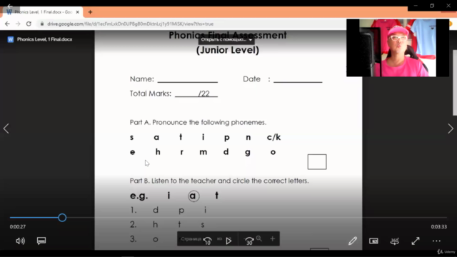 Phonics Level 1-3 (Full) – Screenshot 4