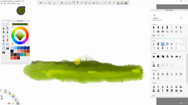 Learn Digital Painting from Scratch: Autodesk Sketchbook - Screenshot_02