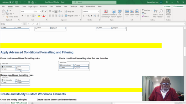 Advanced Microsoft Excel for Excel 2016, 2019, and O365 - Screenshot_01
