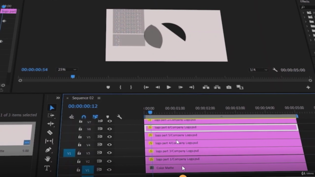 Video editing and logo animation in adobe premiere pro cc – Screenshot 3