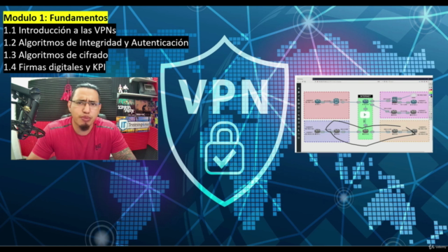 Curso de VPN SITE-TO-SITE + IPSEC – Screenshot 1