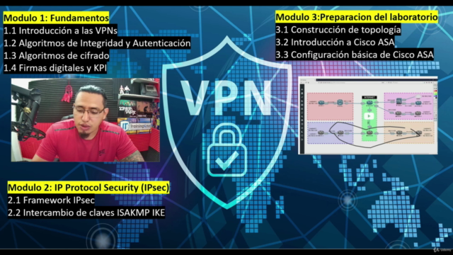 Curso de VPN SITE-TO-SITE + IPSEC – Screenshot 3