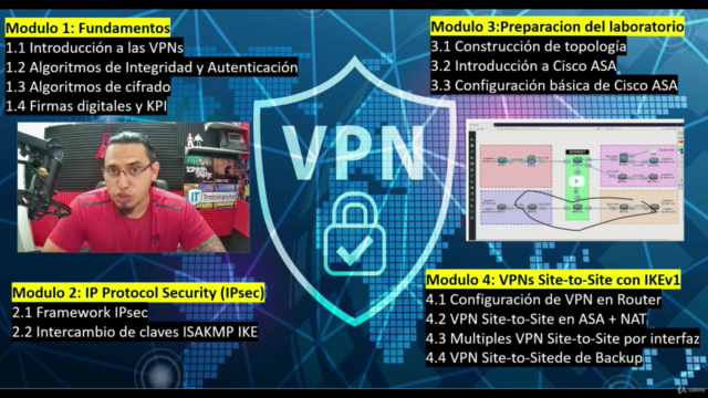 Curso de VPN SITE-TO-SITE + IPSEC – Screenshot 4