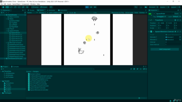 Unity Game Developer Masterclass 2021 (2D, 3D and FPS) – Screenshot 2