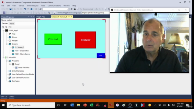 HMI Panelview 800 Configuring and Programming – Screenshot 1