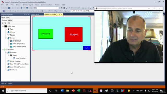 HMI Panelview 800 Configuring and Programming – Screenshot 2