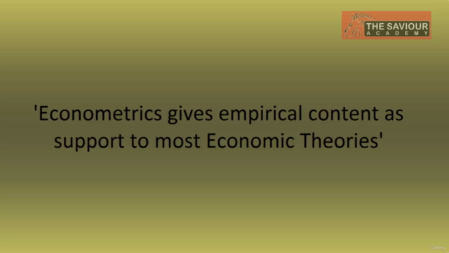 Introduction to Econometrics – Screenshot 1