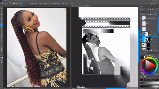 Create A Realistic Pencil Portrait In Photoshop – Screenshot 2