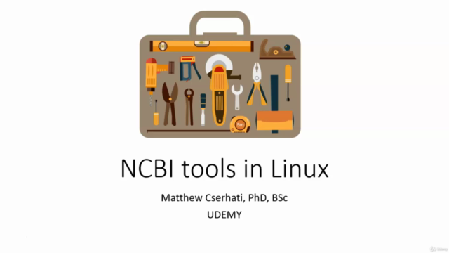 NCBI tools in Linux – Screenshot 1