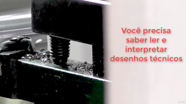 Desenho Técnico Mecânico + Modelagem CAD 3D – Screenshot 1