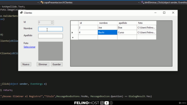 CRUD con C# .NET 2021, 4 Capas, Mysql, Win Form - Screenshot_04