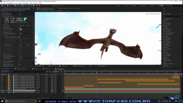 Curso de Realidade Virtual e Animação 3D em Vídeos VR – Screenshot 4