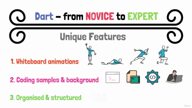 Dart - from Novice to Expert Complete Course – Screenshot 4